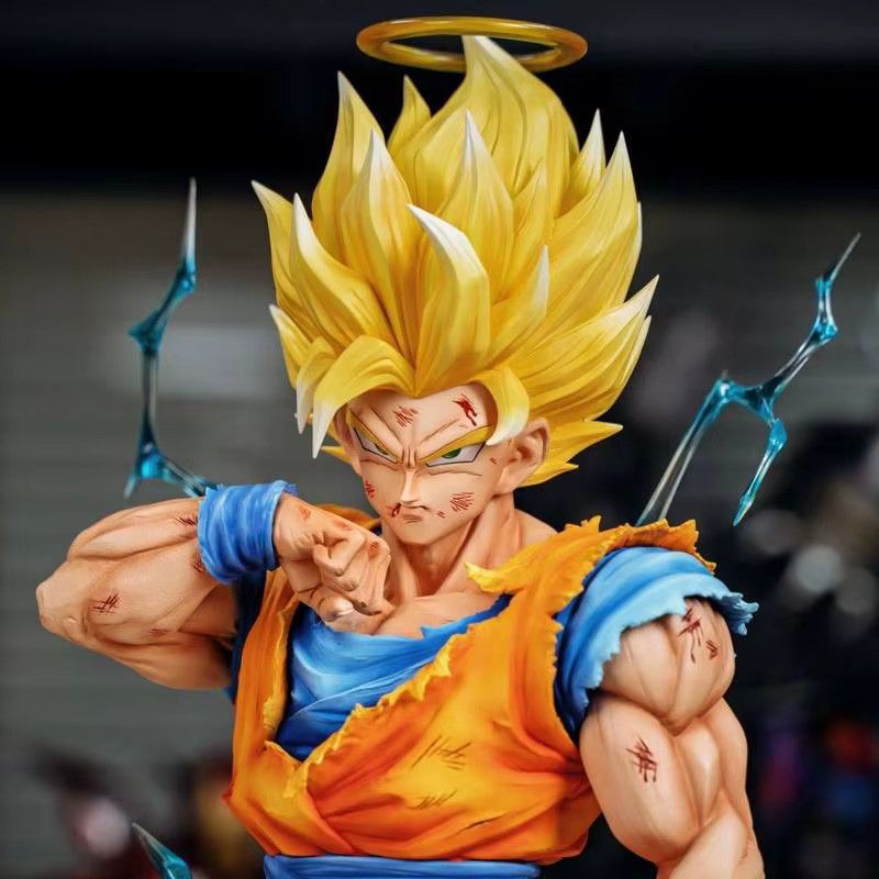 Bandai Dragon Ball Son Goku Anime Figur aus PVC, Höhe: 34 cm - Bild 3