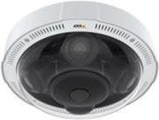 Axis P3727-PLE Netzwerk-Überwachungskamera als Kuppel in Weiß mit 8 MP Auflösung und Audio-Funktion - Bild 1