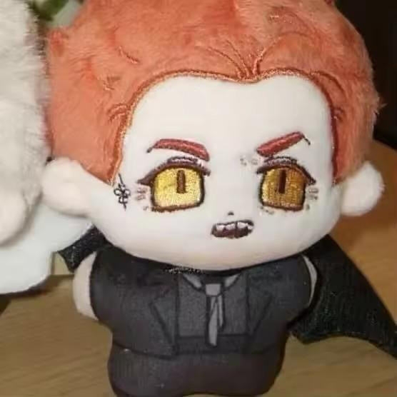 Yiran toy Good Omens Aziraphale Crowley Plüschtier Anhänger, 10cm, ab 14 Jahren - Bild 1