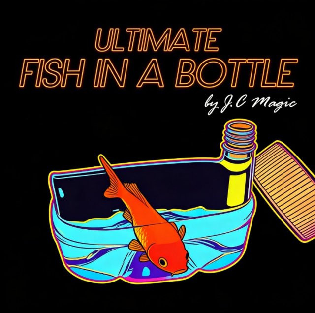 J.C Ultimativer Fisch in einer Flasche, Zaubertrick, Magia-Gimmick-Requisiten - Bild 1