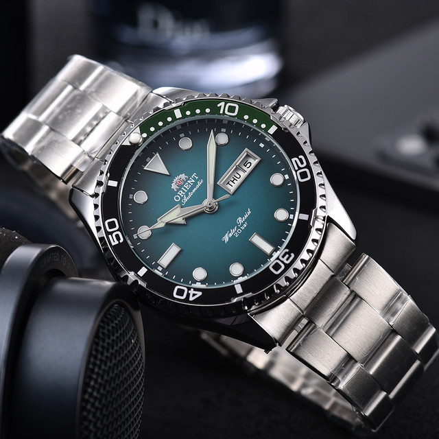 Orient Armbanduhr, Automatik, Edelstahl, Silber, Herren - Bild 1