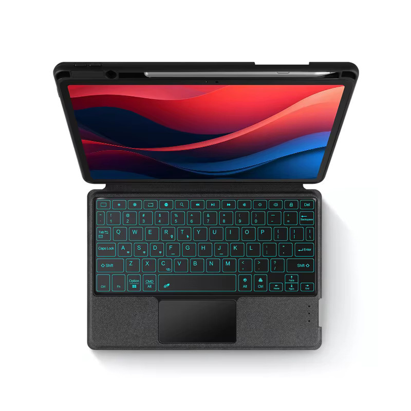 Lenovo Tastaturhülle mit TrackPad für Tab M11 11 Zoll TB-330FU und Xiaoxin Pad 2024 11 TB-331FC in Schwarz - Bild 2