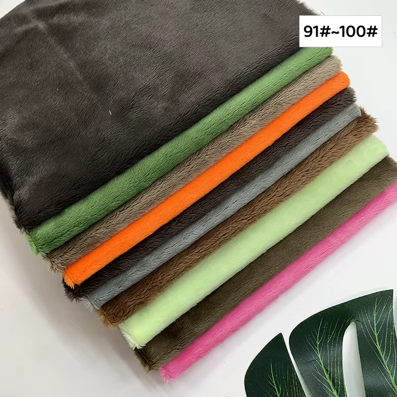 Sewbato Plüschstoff für Baby-Kissenbezüge und Plüschtiere, künstlicher Plüsch, Mehrfarbig, Breite: 150 cm, Tiefe: 50 cm - Bild 4