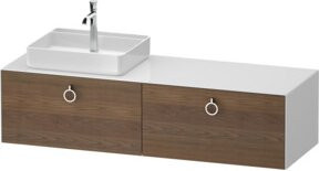 Duravit Waschtischunterschrank White Tulip in Weiß, Breite: 160 cm, Tiefe: 55 cm, Höhe: 40,8 cm - Bild 1