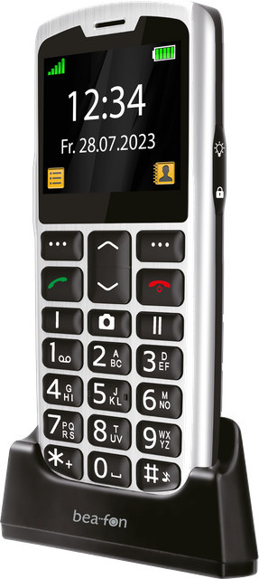 Beafon SL260 Seniorenhandy 2G in Silber/Schwarz - Bild 1