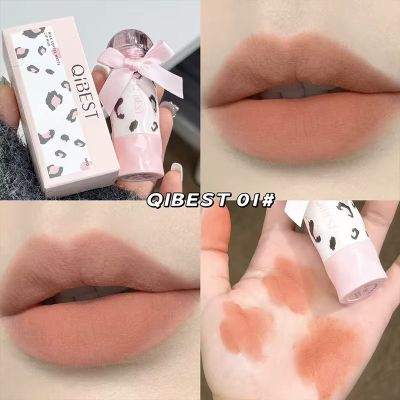 QIBEST Lippenstift, 4 Farben, matt, wasserfest, Damen - Bild 4