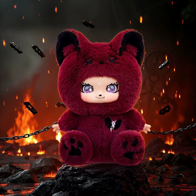 Hot Toys Werwolf-Kill Vinyl-Plüsch-Schlüsselanhänger, Fantasy, Rosa / Pink - Bild 4