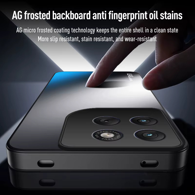 EUCAGR Stoßfeste Matte TPU Schutzhülle für Motorola Moto G67 Power in Grau - Bild 1