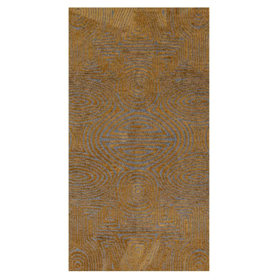 Lola&Moi Teppich Gold Stone in Gold, Orange und Gelb, Breite: 80 cm, Tiefe: 150 cm - Bild 2