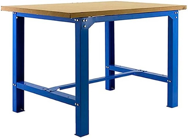 PROREGAL Werkbank Buffalo Wood mit Schublade in Grau, H x B x T: 87 x 150 x 75 cm, Traglast 600 kg - Bild 1