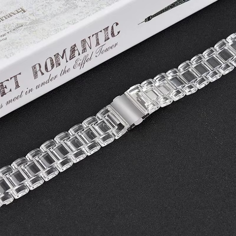 jansin Uhrenarmband Harz, transparent, Samsung Galaxy Watch 8, Unisex - Bild 4