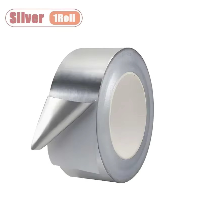 Wasserdichtes und hochtemperaturbeständiges Aluminiumfolienband in Silber zur Reparatur von Rohren und Küchenauspuffen - Bild 7