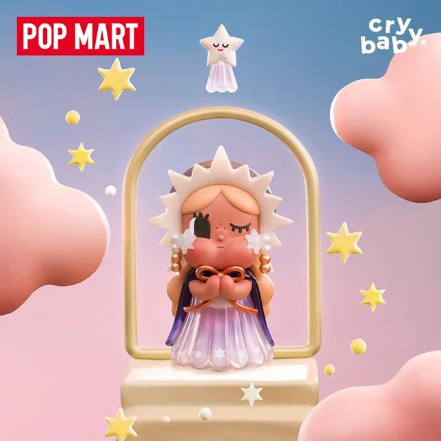 POP MART CRYBABY Crying To The Moon Serie Blind Box Mystery Box Action Figur Spielzeug - Bild 1