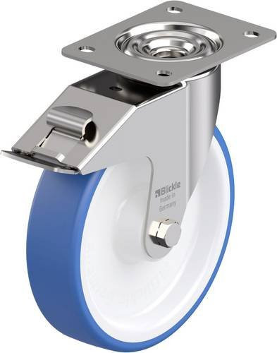 Blickle LEX-POTHS 200XR-FI Edelstahl-Lenkrolle mit Rad-Durchmesser 200 mm und einer Tragfähigkeit von 300 kg - Bild 1