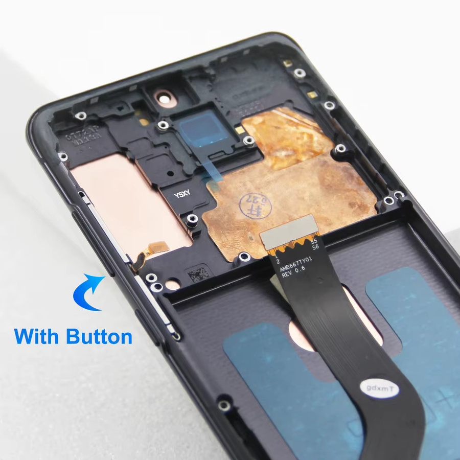 Samsung S20 Plus AMOLED Display mit Touchscreen Digitizer und Rahmen in Schwarz, 6,7 Zoll - Bild 5