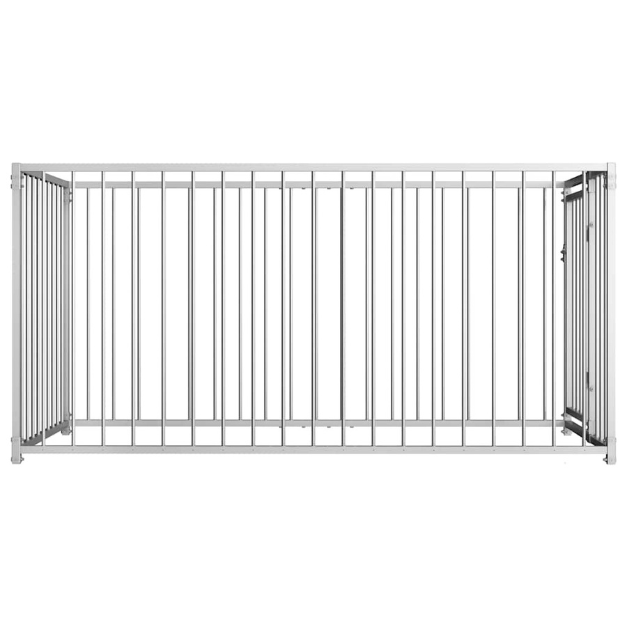 Vidaxl Hundezwinger aus Stahl, B/T/H: 200 x 100 x 100 cm - Bild 2