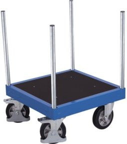 VARIOfit Langmaterialroller in Blau und Stahl - Bild 1