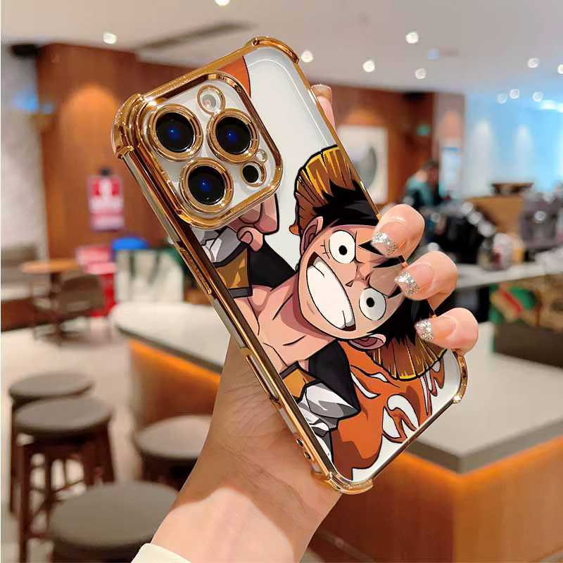 Anime One Piece Silikon Schutzhülle für Google Pixel 10 9 9A 8 8A 7 7A Pro XL 5G Multicolor - Bild 3