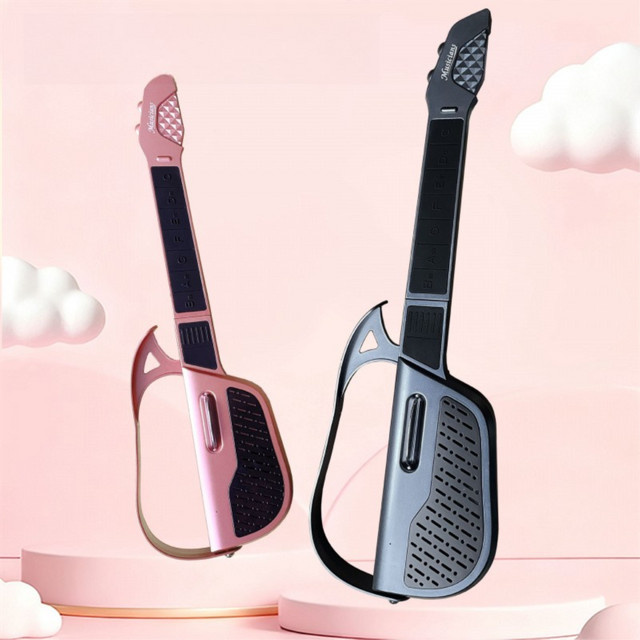 MYGVN Smart Stringless Gitarre, Musik Spielzeug, Schwarz - Bild 1