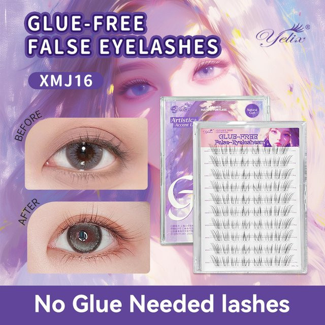 Yelix DIY-Wimpern, segmentierte Wimpern-Cluster, natürlich, Unisex - Bild 1