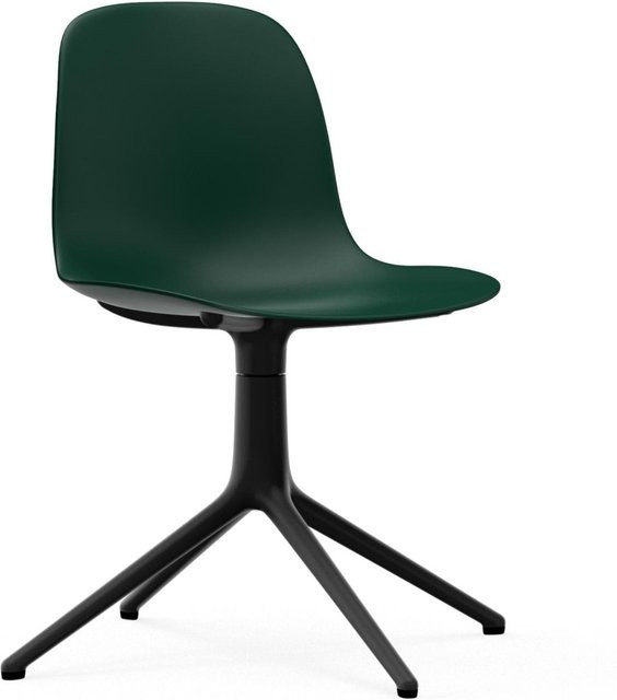 Normann Copenhagen Form Drehstuhl in Grün aus Aluminium - Bild 1