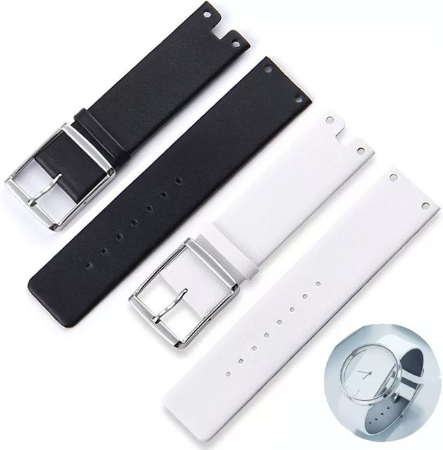 Calvin Klein Uhrenarmband, Leder, Schwarz, Herren, 22 mm - Bild 1