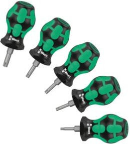 Wera Kraftform Plus Series 300 Stubby Set TX 1 Schraubendrehersatz, 5-teilig - Bild 1