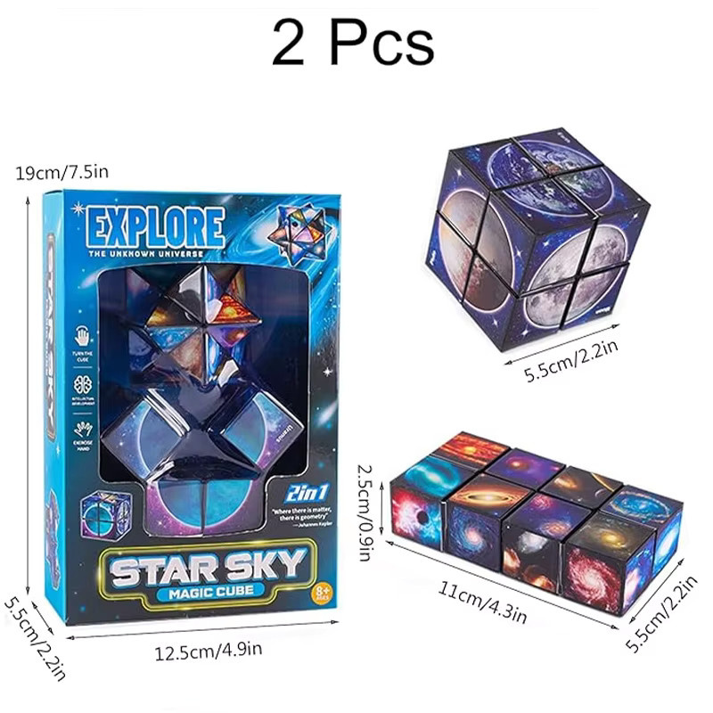 LIFEA FOLORA 3D Sternenhimmel Zauberwürfel-Puzzle-Spielzeug, Weltraum, ab 8 Jahren - Bild 5