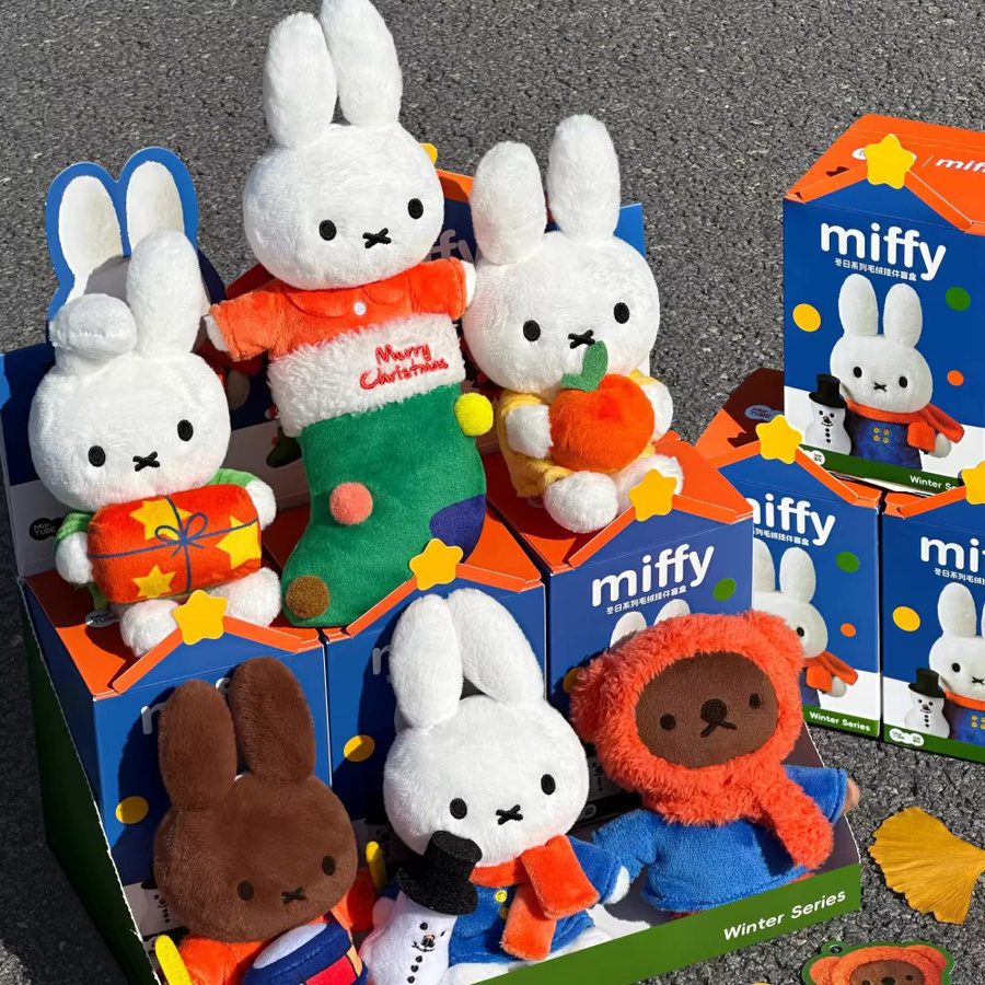 Miffy Winter Serie Boris Anhänger, Einzelfigur, Plüsch / Textil, Bunt / Mehrfarbig - Bild 6
