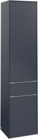 Villeroy & Boch Hochschrank Subway 3.0 mit Glastüren in Grau und Weiß, B/T/H: 40 x 36,2 x 171 cm - Bild 1