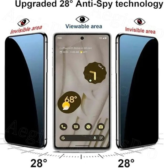 3er-Pack SnakeGlass Sichtschutz-Hydrogelfolie für OPPO Reno 10 11 12 13 Pro, transparent und kratzfest - Bild 1