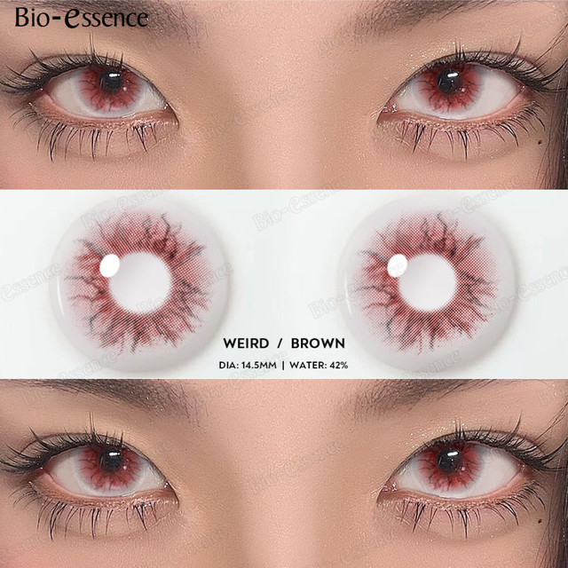 Bio-essence farbige Kontaktlinsen, 2 Linsen - Bild 1