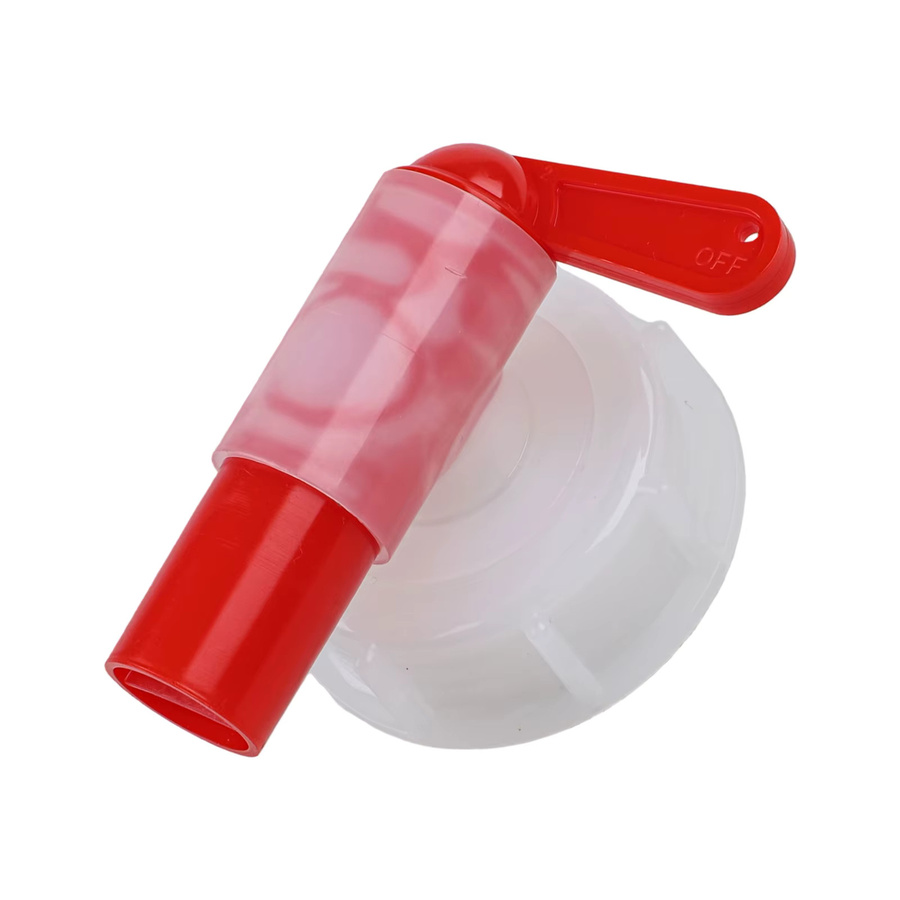 Plant Solution Wasserhahn DN51 in Rot mit 51 mm Auslass und Gewindeanschluss für 5-Liter-Tanks zur Gartenbewässerung - Bild 2