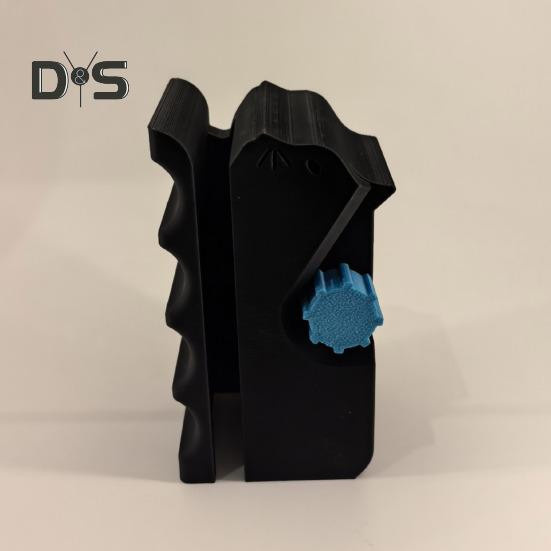 Kartonschneider in Rot für Katzenkratzbretter – 3D-gedruckter handgeführter Karton-Recyclingmesser für DIY-Katzenkratzbäume - Bild 3