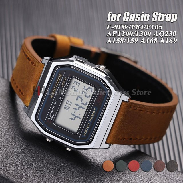 Uhrenarmband Rindsleder, 18 mm, Herren - Bild 1
