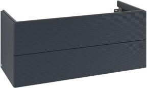 V&B Waschtischunterschrank Antao mit Auszugsbeleuchtung in Weiß lackiert, B/T/H: 118,8 x 50,4 x 49,3 cm - Bild 1