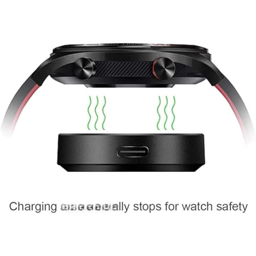 Huawei USB Schnellladegerät Kabel für Smartwatches GT5 Pro GT5 GT4 GT3 Pro GT3 Watch 4 Pro Watch 3, Schwarz - Bild 3