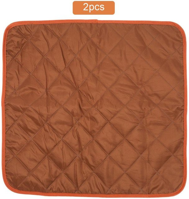 2er-Set Beauty2ZY Wasserabsorbierende Kissen für Stuhl, Sofa oder Rollstuhl, Schwarz, Polyester, quadratisch - Bild 1