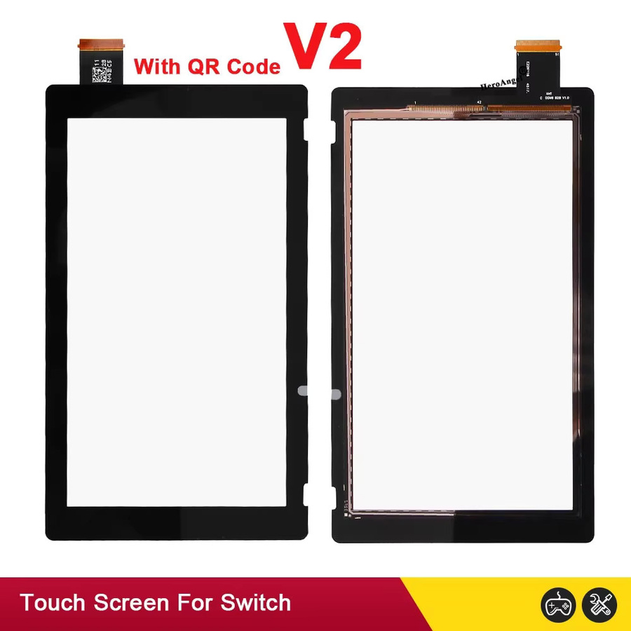 HeroAngel Ersatz Touchscreen Digitizer Glas für Nintendo Switch V1 und V2 in Schwarz - Bild 3