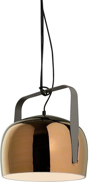 Karman Bag Grande Pendelleuchte in Bronze mit glatter Oberfläche - Bild 1