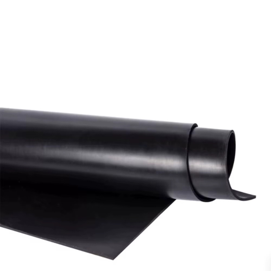 EPDM-Gummiplatte in Schwarz, säure- und alkalibeständige kollisionssichere Gummimatte für Marineanwendungen, Dicke: 1 mm bis 6 mm - Bild 3