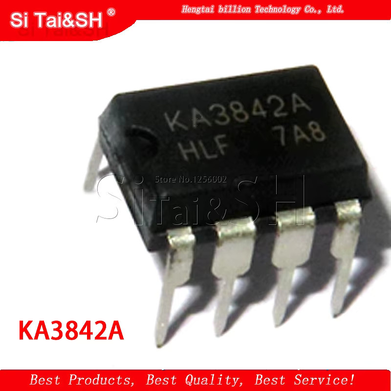 10 Stück Si Tai&SH UC/TL3842 Ladegerät IC Chip DIP8 in Schwarz - Bild 2