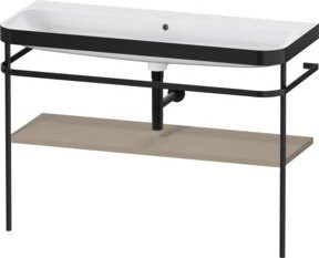 Duravit Möbelwaschtisch-Kombi Happy D.2 Plus in Leinen mit Konsole, Breite: 117,5 cm, Tiefe: 49 cm - Bild 1