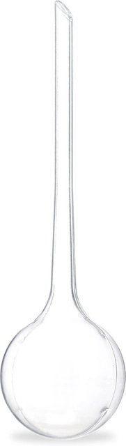 Relaxdays Bewässerungskugeln für Topfpflanzen, 4er Set, transparent, PVC, Durchmesser: 8 cm, Höhe: 27 cm - Bild 1