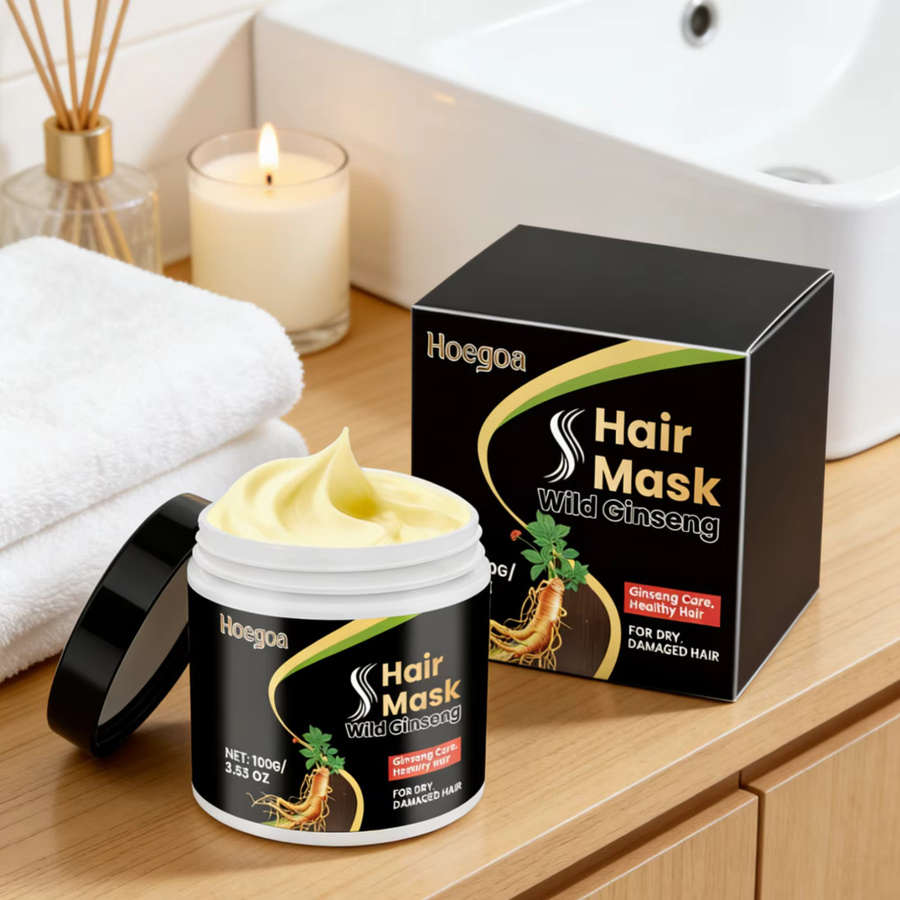 Hoegoa Haar-Reparaturmaske mit Wildginseng-Wurzel, 100g - Bild 2