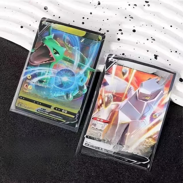 Bandai Pokémon One Piece Digimon Ultraman, Karten-Schutzfolie, transparent - Bild 6
