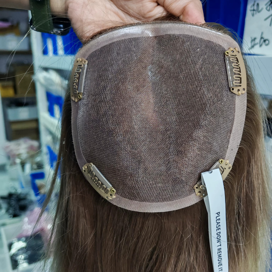 Moresoo Echthaar-Clip-in-Haarteil für Damen, 50,8 cm, 150 % Dichte - Bild 2