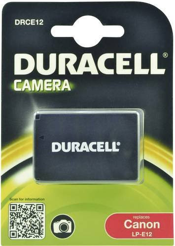 Duracell LP-E12 Kamera-Akku Li-Ion 7.4 V 800 mAh in Schwarz - Bild 1