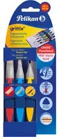 Pelikan Griffix Pinselset für die Schule, 3er Pack, Mehrfarbig - Bild 1
