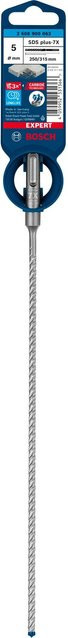 Bosch Expert Hammerbohrer SDS Plus-7X, Farbe: Silber, Durchmesser: 5 mm, Länge: 315 mm - Bild 1